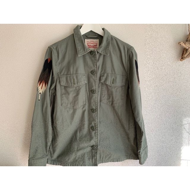levI's リーバイス　ミリタリージャケット　レディース　未使用品 Levi's - リーバイスの通販 by 0Harukin0's shop｜リーバイス