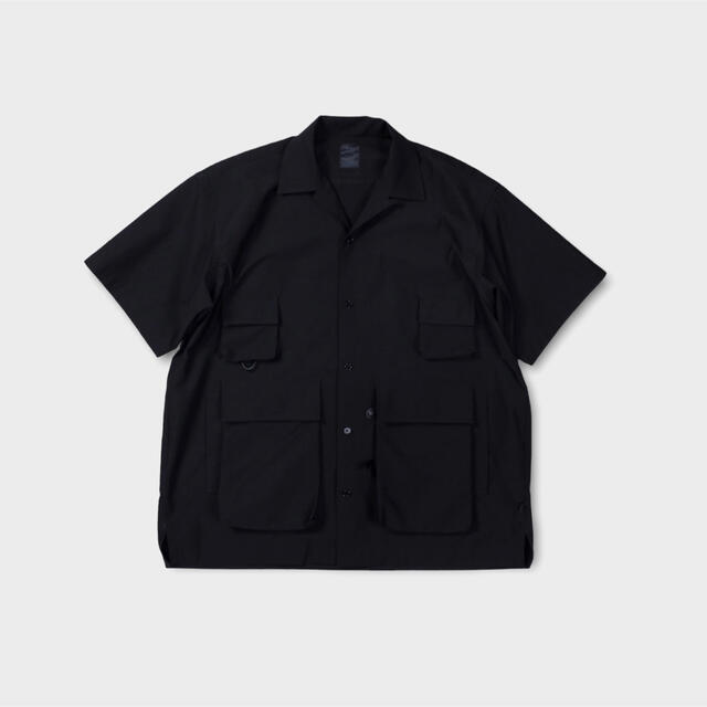 TECH ANGLER`S OPEN S/S BLACK