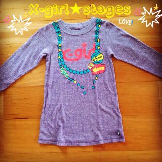エックスガール(X-girl)のXGS☆★ネックレスTシャツワンピ★☆(その他)