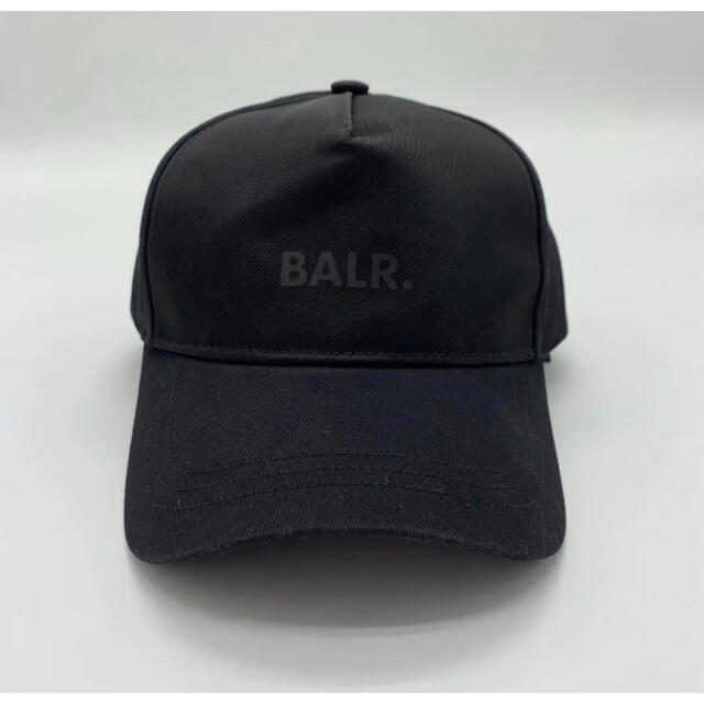 帽子22SS●BALR.●ロゴキャップ●ブラック●ボーラー B6110 1035