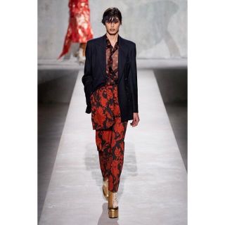 ドリスヴァンノッテン(DRIES VAN NOTEN)の20SS Dries van noten runwayジャケット(テーラードジャケット)