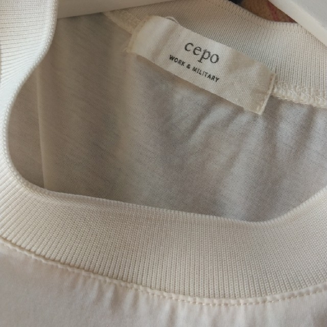 CEPO(セポ)のcepo フレンチスリーブ レディースのトップス(Tシャツ(半袖/袖なし))の商品写真