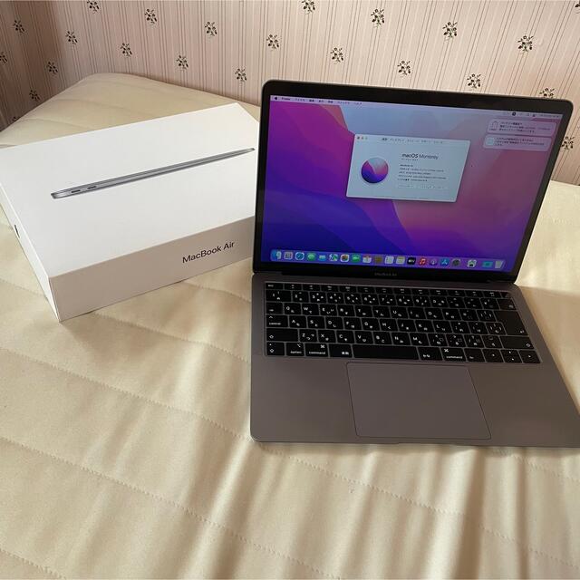 最終値下げ Mac (Apple) - mac book air 13インチ スペースグレイ