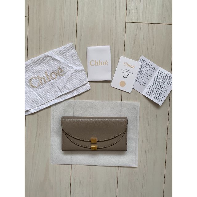 美品 クロエ Chloe ジョージアシリーズ 長財布 - 財布