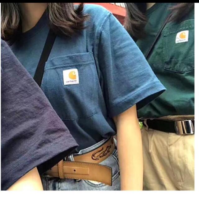 carhartt(カーハート)のお値下げ。未使用　カーハート　Tシャツ メンズのトップス(Tシャツ/カットソー(半袖/袖なし))の商品写真