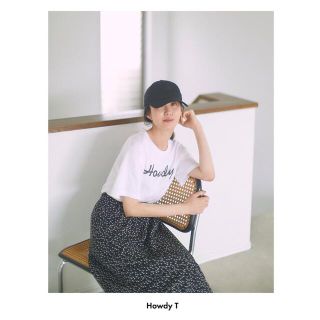 ビューティアンドユースユナイテッドアローズ(BEAUTY&YOUTH UNITED ARROWS)の美品！my weakness★ともさかりえ★Hawdy ロゴTシャツ(Tシャツ(半袖/袖なし))