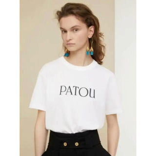 PATOU パトゥ Tシャツ ホワイト XS(Tシャツ(半袖/袖なし))