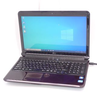 紫色 AH56/D 8GB BD 無線 webカメラ Windows10(ノートPC)