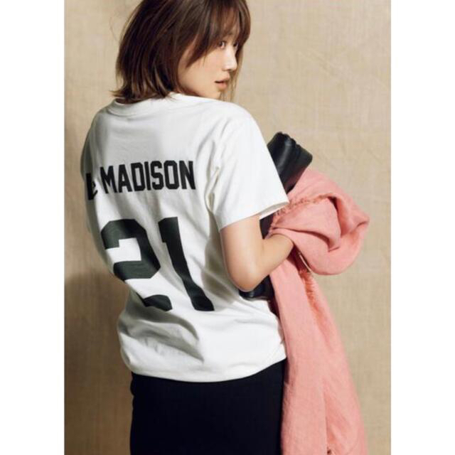 新品未使用マディソンブルー★MADISONBLUE NUMBERINGTシャツ