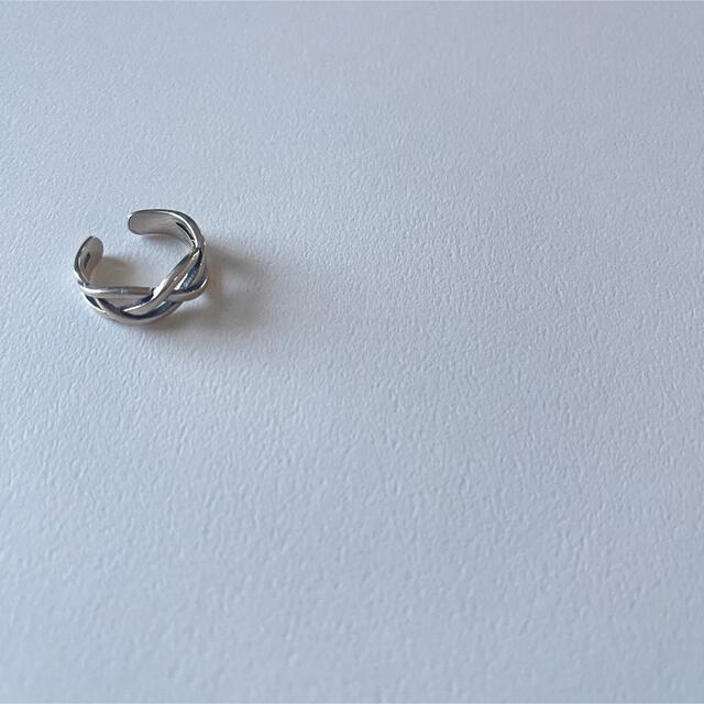 シルバー925💍ノットデザインリング 調節可能♡ レディースのアクセサリー(リング(指輪))の商品写真