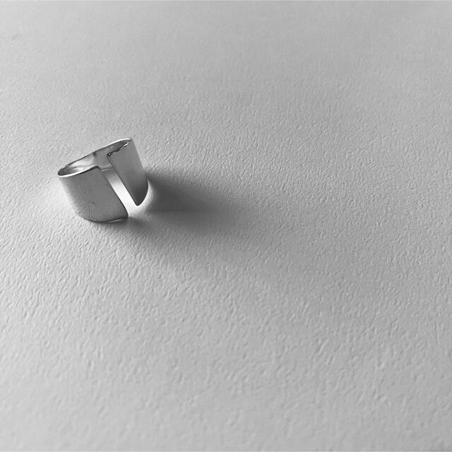 シルバー925 ワイドリング💍調節可能 レディースのアクセサリー(リング(指輪))の商品写真