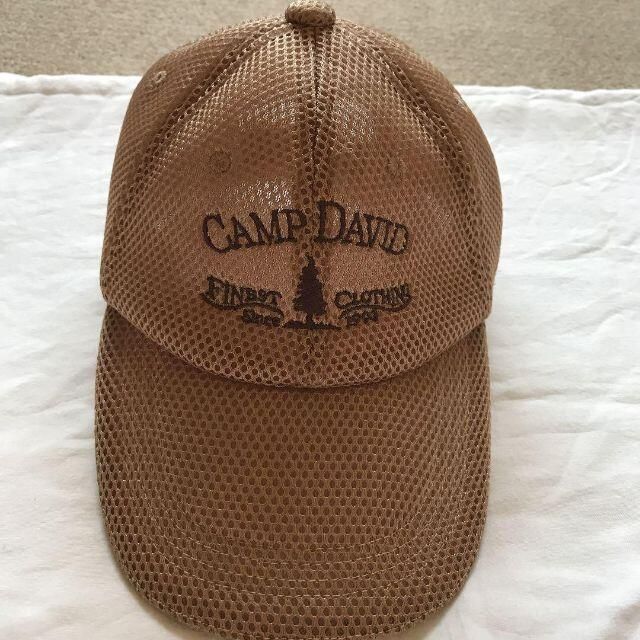 Camp David (キャンプデービッド) メッシュキャップ ベージュ　フリー メンズの帽子(その他)の商品写真