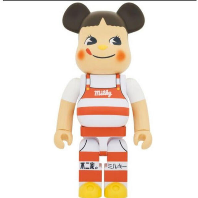 BE＠RBRICK ペコちゃん ミルキー三角帽子デザイン 1000％メディコムトイ