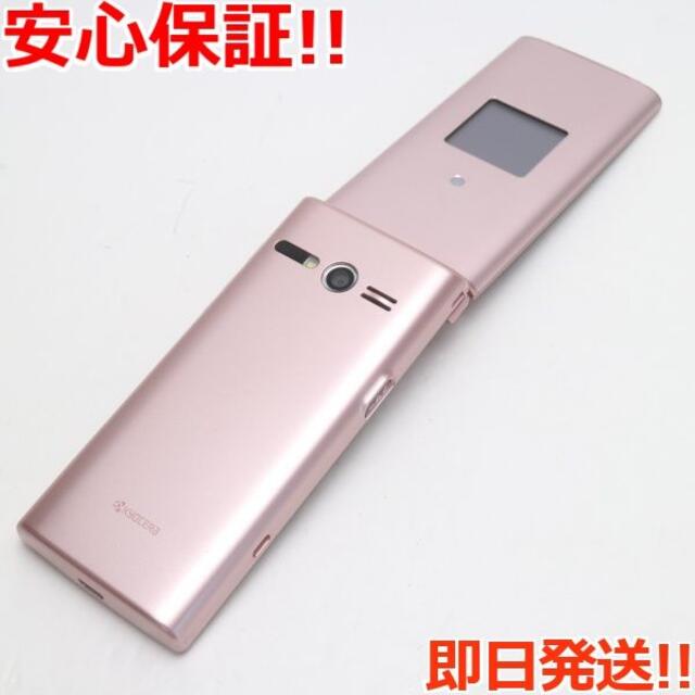 京セラ(キョウセラ)の新品同様 au KYF36 かんたんケータイ ピンク  スマホ/家電/カメラのスマートフォン/携帯電話(携帯電話本体)の商品写真