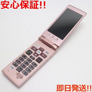 キョウセラ(京セラ)の新品同様 au KYF36 かんたんケータイ ピンク (携帯電話本体)