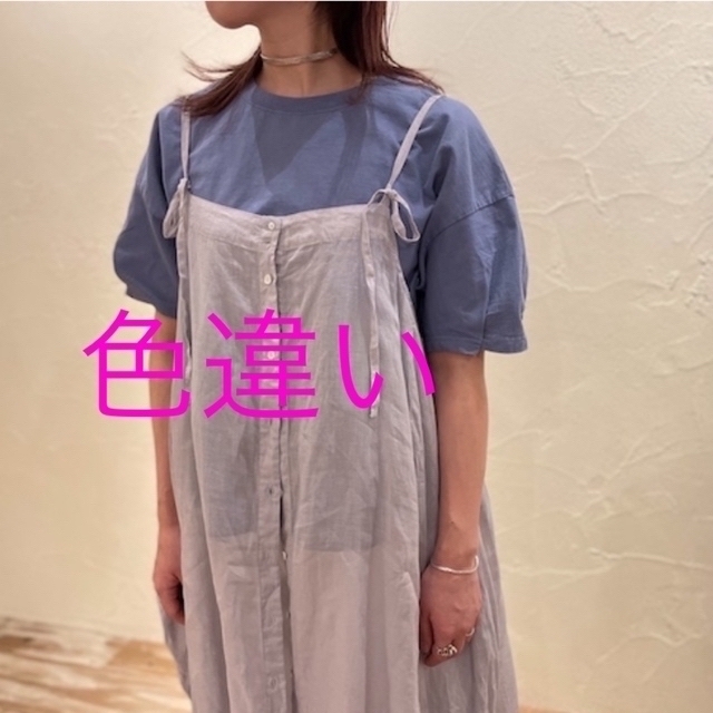 nest Robe(ネストローブ)のnest robe  度詰め天竺タックスリーブプルオーバー レディースのトップス(Tシャツ(半袖/袖なし))の商品写真