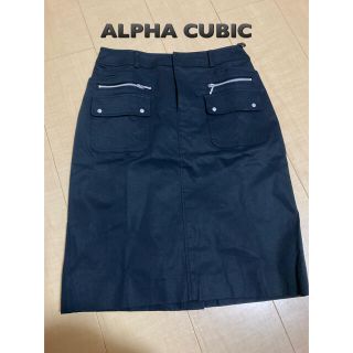 アルファキュービック(ALPHA CUBIC)のALPHA CUBIC スカート (ひざ丈スカート)