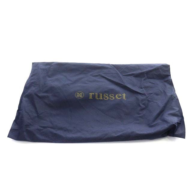Russet(ラシット)のラシット リュックサック デイパック ナイロン モノグラム 総柄 紺 レディースのバッグ(リュック/バックパック)の商品写真