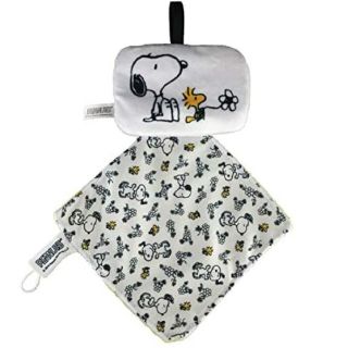 スヌーピー(SNOOPY)のスヌーピー おしゃぶりクリップ 新品 カシャカシャマスコット マルチ ベビー(その他)