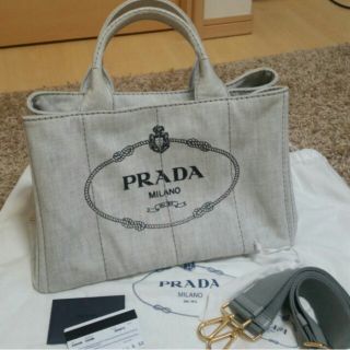 プラダ(PRADA)の３回使用 美品 PRADA カナパ バッグ M プラダ(ショルダーバッグ)