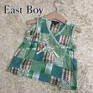 イーストボーイ(EASTBOY)のEast Boy イーストボーイ 子供服 ワンピース チュニック 総柄 130(ワンピース)