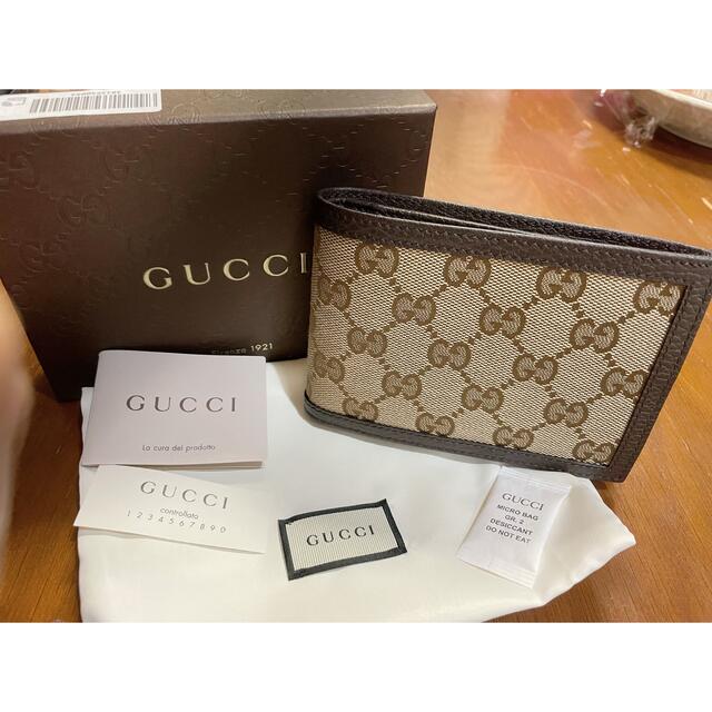 新品未使用 GUCCI 折り財布