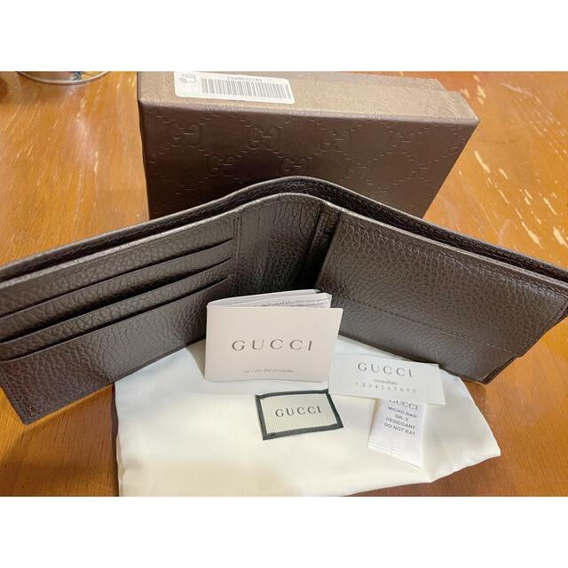 Gucci(グッチ)の新品未使用 GUCCI 折り財布 メンズのファッション小物(折り財布)の商品写真