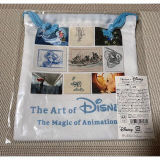 ディズニー(Disney)のディズニー・アート展  いのちを吹き込む魔法　限定グッズ　巾着袋　新品未開封！(その他)