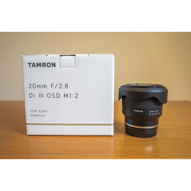 TAMRON(タムロン)のTAMRON 20mm F2.8 DiIII OSD M1:2 スマホ/家電/カメラのカメラ(レンズ(単焦点))の商品写真