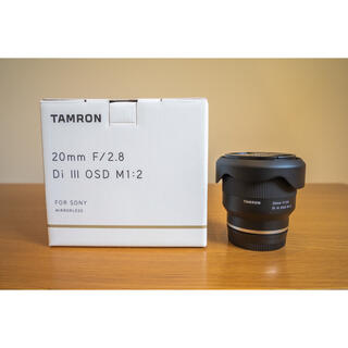 タムロン(TAMRON)のTAMRON 20mm F2.8 DiIII OSD M1:2(レンズ(単焦点))