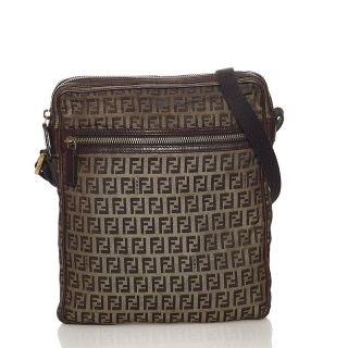 フェンディ(FENDI)のフェンディ ズッキーノ 斜めがけ ショルダー 8BT099 ナイロン レディース FENDI 【1-0058949】(ショルダーバッグ)