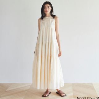 SeaRoomlynn - COTTON VOILE マオカラードレス の通販 by mak's