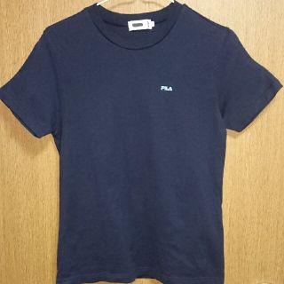 フィラ(FILA)のFILA  濃紺Tシャツ   キッズＬ 又はレディース M(Tシャツ(半袖/袖なし))