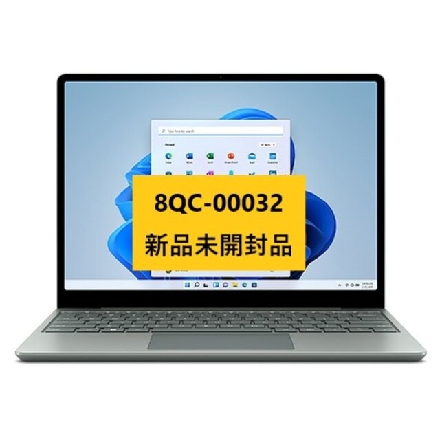 Microsoft(マイクロソフト)のMicrosoft Surface Laptop Go 2 8QC-00032 スマホ/家電/カメラのPC/タブレット(ノートPC)の商品写真