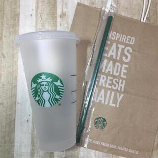 スターバックスコーヒー(Starbucks Coffee)の新品 海外限定 スタバ リユーザブルカップ プラスチック コールド用 ベンティ(タンブラー)