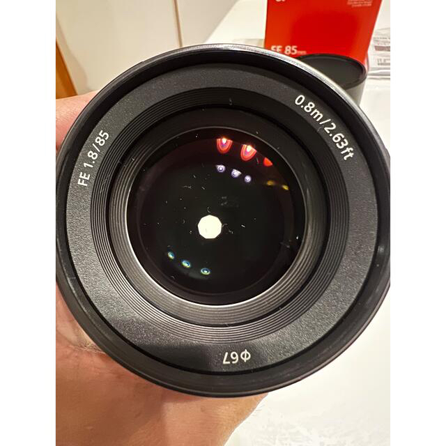 SONY  デジタル一眼カメラ　Eマウント用レンズ FE 85F1.8 スマホ/家電/カメラのカメラ(その他)の商品写真