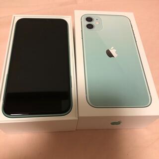 iPhone - 美品　Apple iPhone 11 64GB Green SIMフリー