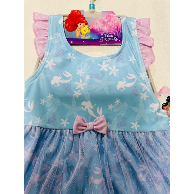 Disney(ディズニー)の【新品未使用】アリエル　水着　120cm キッズ/ベビー/マタニティのキッズ服女の子用(90cm~)(水着)の商品写真