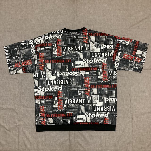 ストリート系　ビックシルエット　ビックTシャツ 総柄　ビックT 　大きいサイズ メンズのトップス(Tシャツ/カットソー(半袖/袖なし))の商品写真