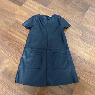 ザラ(ZARA)のザラ　フェイクレザー　ワンピース(ワンピース)