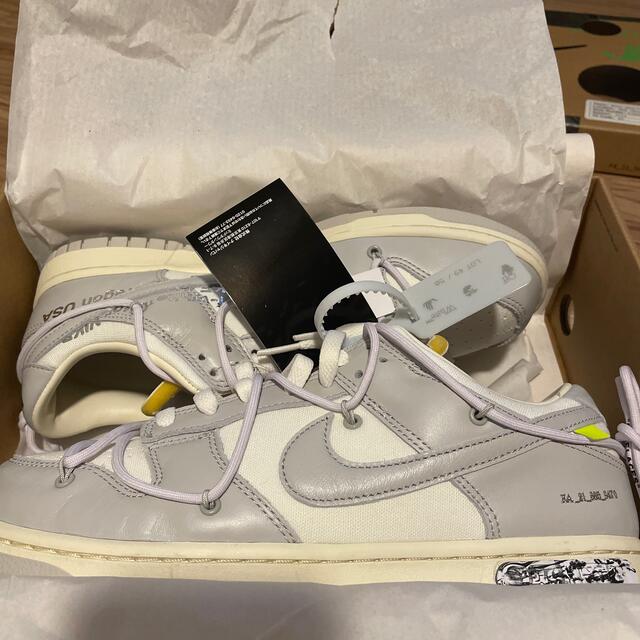 NIKE OFF-WHITE × DUNK LOW Lot 49 28.5cm