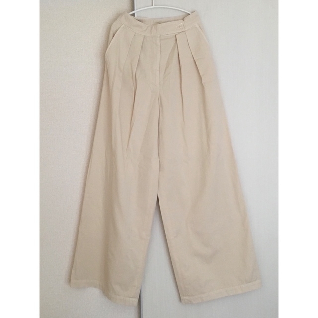 品質一番のパンツノッテン DRIES VAN NOTEN - DRIES VAN NOTEN ワイドタックダブル