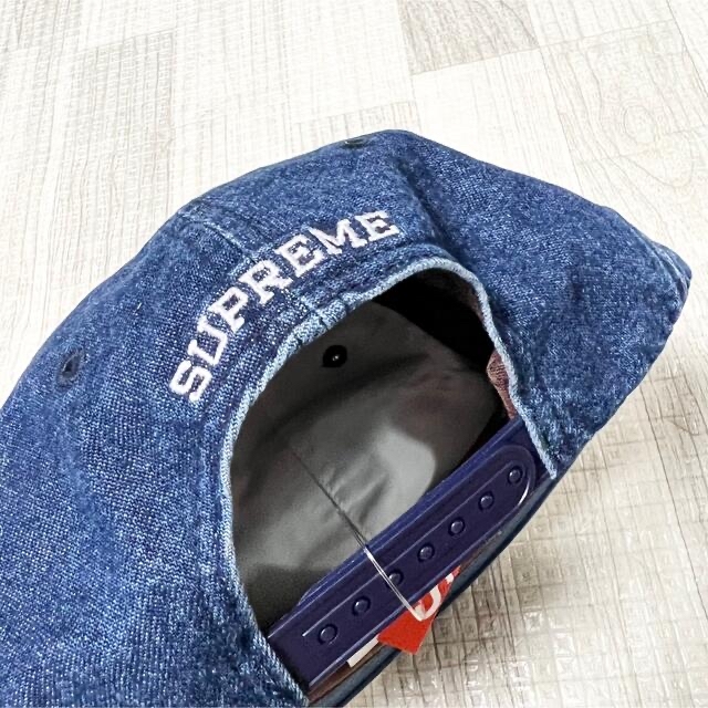 SUPREME デニムキャップ 青 4