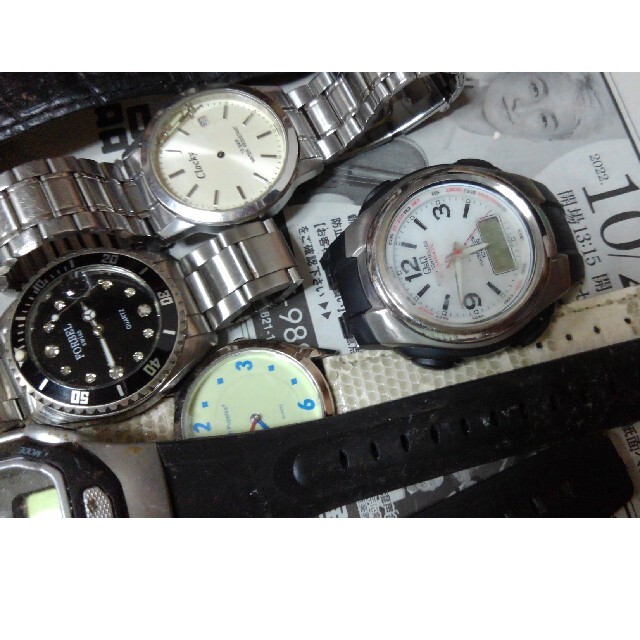 腕時計　ジャンク　セット メンズの時計(腕時計(アナログ))の商品写真