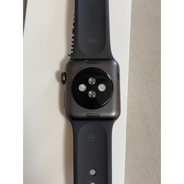 Apple Watch(アップルウォッチ)のAPPLE WATCH3 38 SGAL BK130-200 201809 スマホ/家電/カメラのスマートフォン/携帯電話(スマートフォン本体)の商品写真