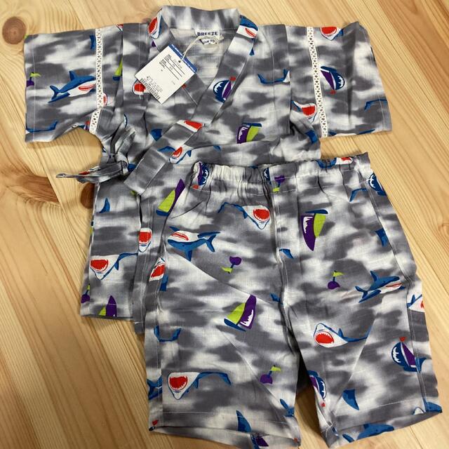 BREEZE(ブリーズ)の甚平 キッズ/ベビー/マタニティのキッズ服男の子用(90cm~)(甚平/浴衣)の商品写真