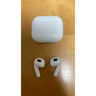 アップル(Apple)のApple AirPods 第3世代 MME73J/A ケース　イヤーピース付き(ヘッドフォン/イヤフォン)