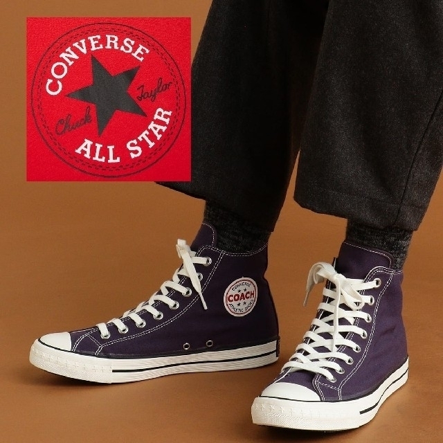 未使用CONVERSE ADDICT 2020 COACH CANVAS HI