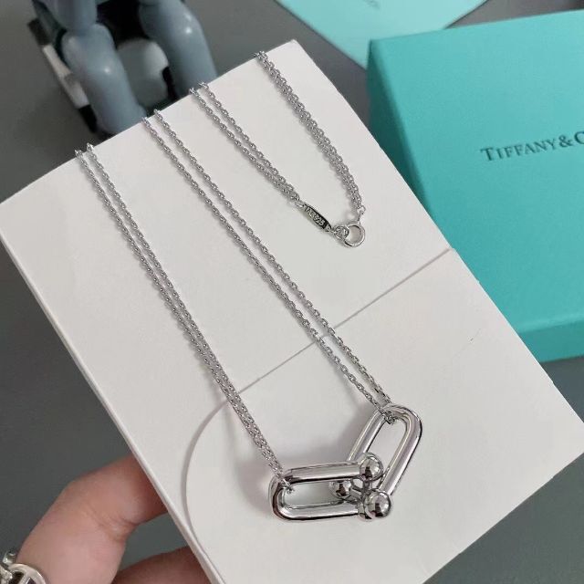Tiffany ハードウェア ダブルリンクペンダント 商品の状態 オンライン