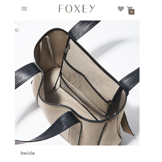 FOXEY(フォクシー)の極美品　フォクシーバック レディースのバッグ(トートバッグ)の商品写真